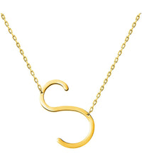 Load image into Gallery viewer, Stainless Steel Initial Letters Necklace