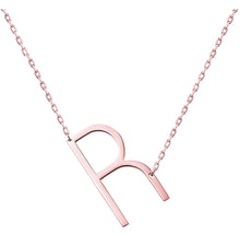 Load image into Gallery viewer, Stainless Steel Initial Letters Necklace