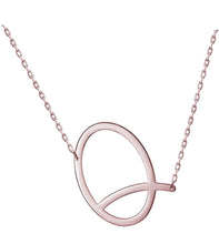 Load image into Gallery viewer, Stainless Steel Initial Letters Necklace