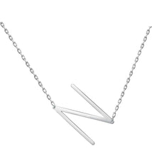 Load image into Gallery viewer, Stainless Steel Initial Letters Necklace