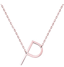 Load image into Gallery viewer, Stainless Steel Initial Letters Necklace