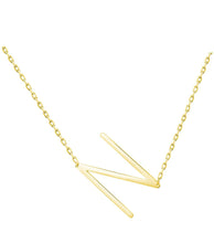 Load image into Gallery viewer, Stainless Steel Initial Letters Necklace