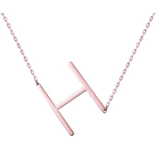 Load image into Gallery viewer, Stainless Steel Initial Letters Necklace