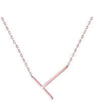 Load image into Gallery viewer, Stainless Steel Initial Letters Necklace